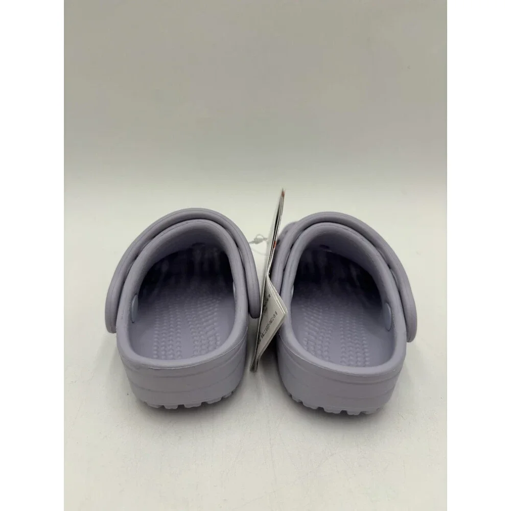 Crocs CLASSIC FLORAL CUT OUT PURPLE MOON Kids' NEW Clog Purple US Size C4